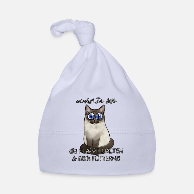 Hungrige Katze Baby Bio-Mütze