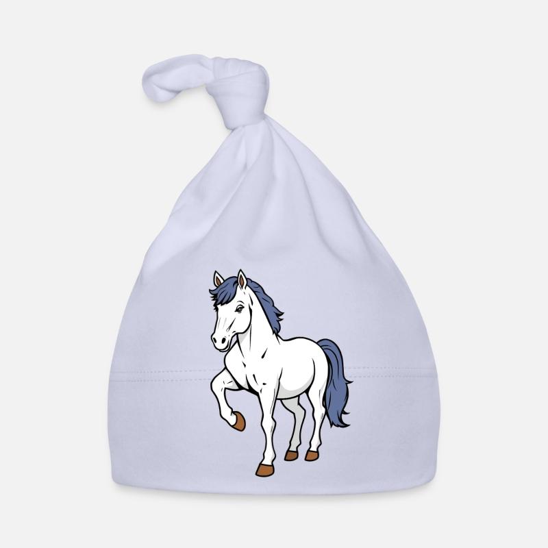 Pferd Baby Bio-Mütze