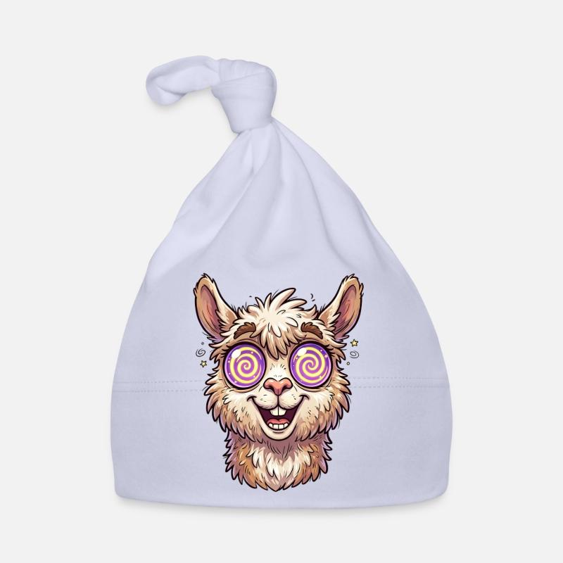 Lama Cosmique Spatial Bonnet bio Bébé