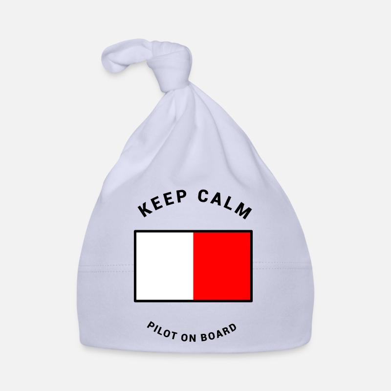 Flag H - pilot on board pilot ship Organic Baby Cap