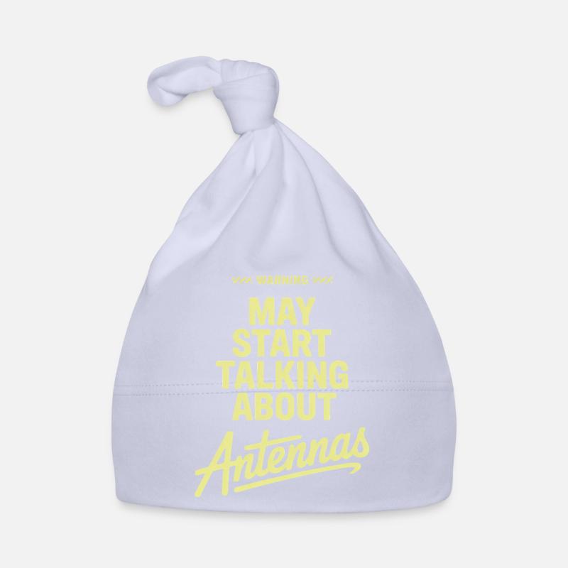 May Start Talking About Antennas Organic Baby Cap