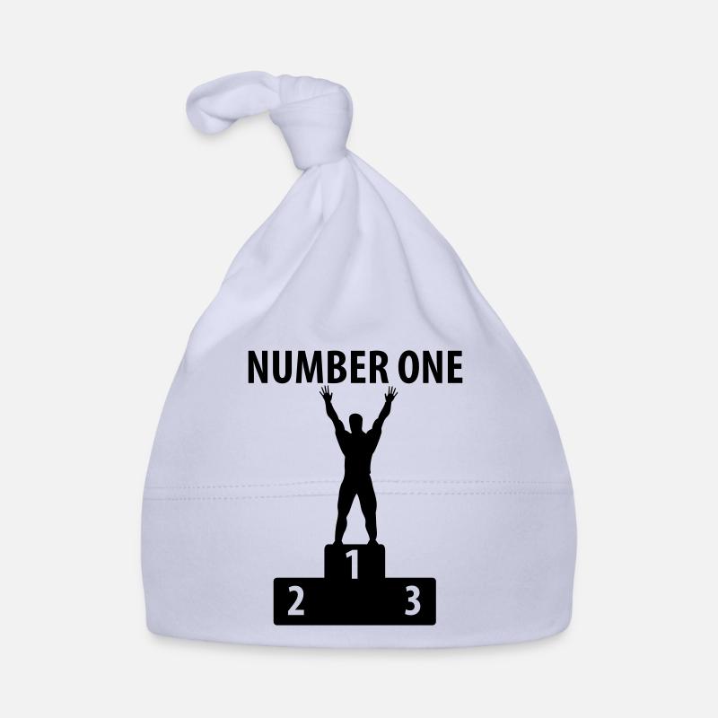Number One - Baby Bio-Mütze - Sky