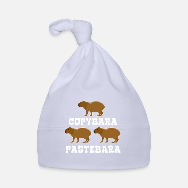 Copybara - Capybara Wortspiel - Copy Paste Organic Baby Cap