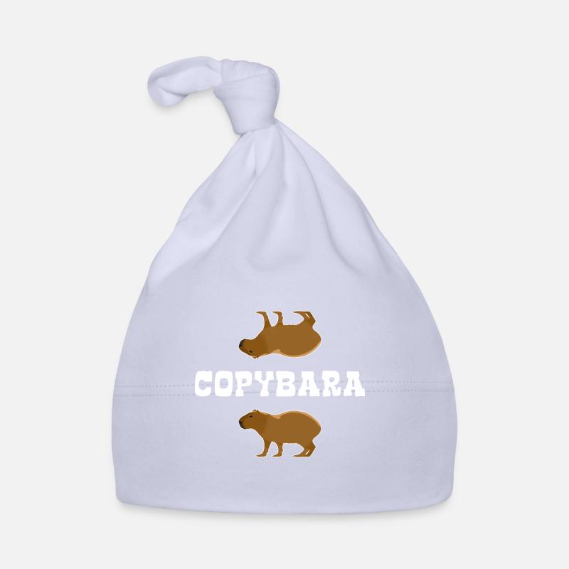 Copybara - Capybara Wortspiel - Copy Paste Organic Baby Cap