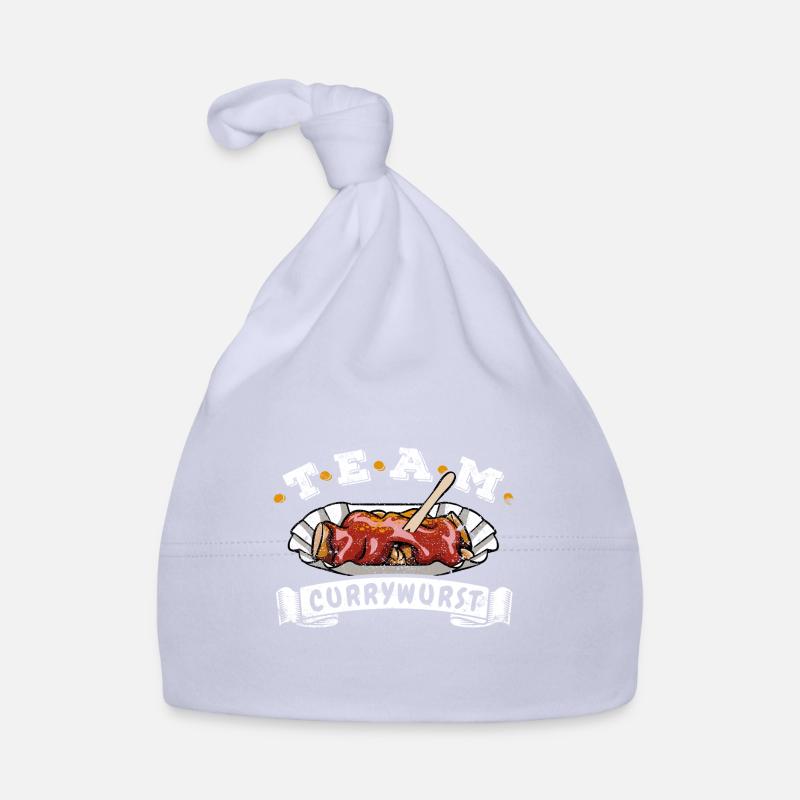 Team Currywurst - Fast Food - Kult Baby Bio-Mütze