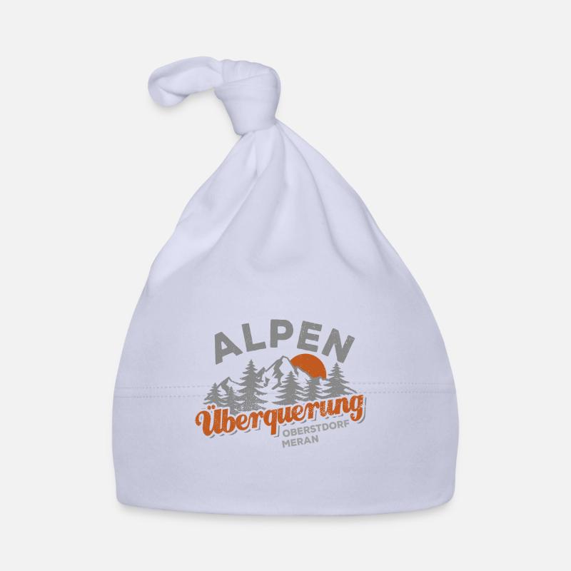 Alpenüberquerung Oberstdorf Meran Wandern Baby Bio-Mütze