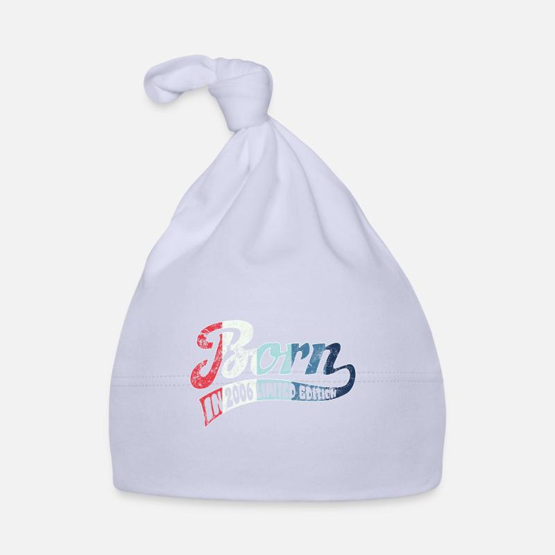Born in 2006 - Limited Edition - 18th Anniversary Organic Baby Cap