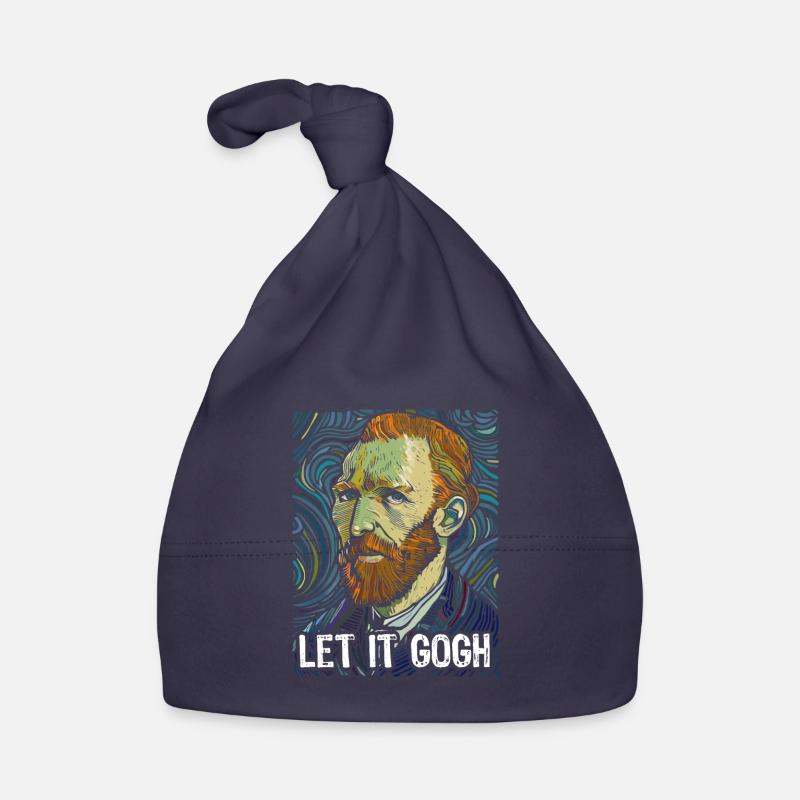 Let it Gogh - Artists - Vincent van Gogh - Saying Organic Baby Cap