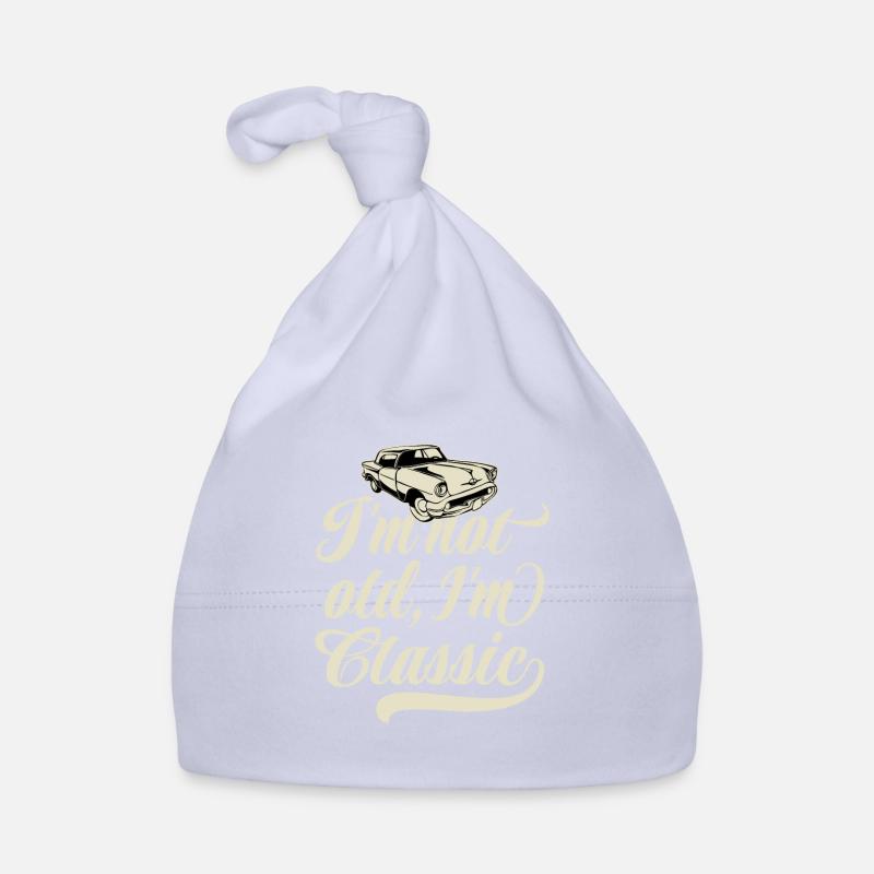 I'm not old I'm classic - Vintage Retro Auto Baby Bio-Mütze