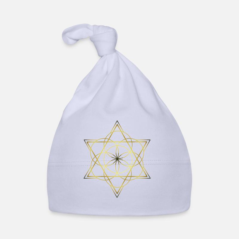 Circles - Star - Stars - Graphics - Geometry Organic Baby Cap