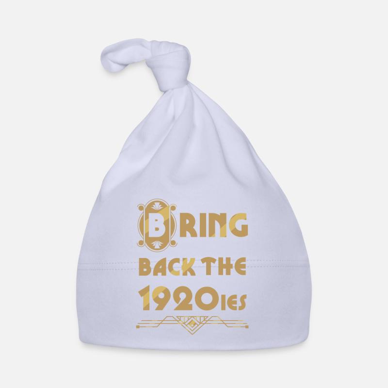 Ramenez les années 20. Bonnet bio Bébé