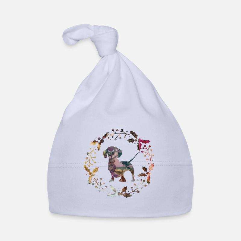 dachshund Organic Baby Cap