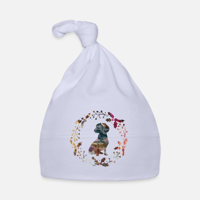 dachshund Organic Baby Cap