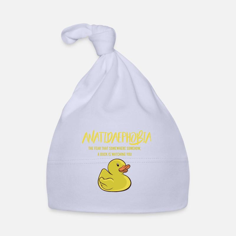 Anatidaephobia - Angst vor Enten Baby Bio-Mütze