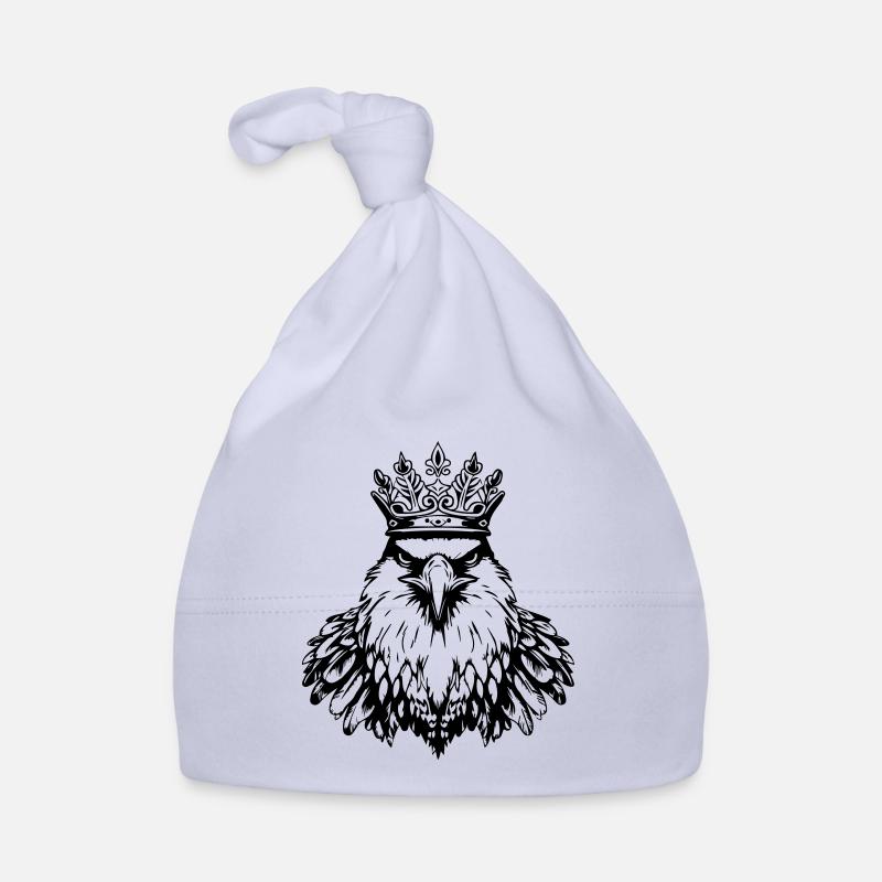 Eagle Crown King Organic Baby Cap