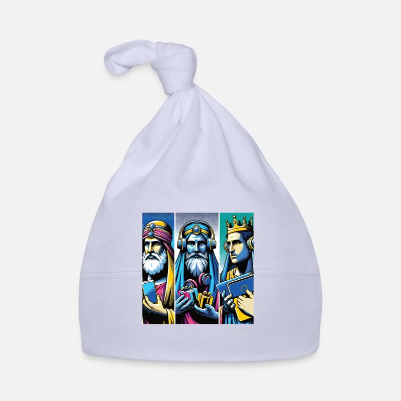 Pop Art Moderne Les Rois Mages Bonnet bio Bébé