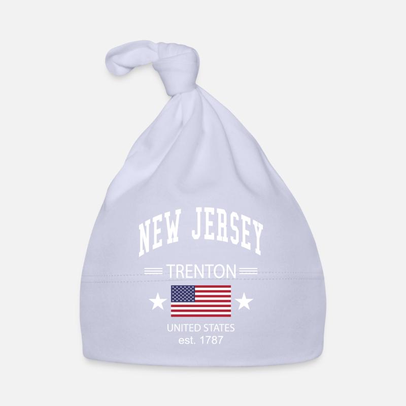 New Jersey - Bonnet bio Bébé - ciel