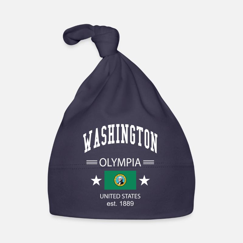 Washington Organic Baby Cap