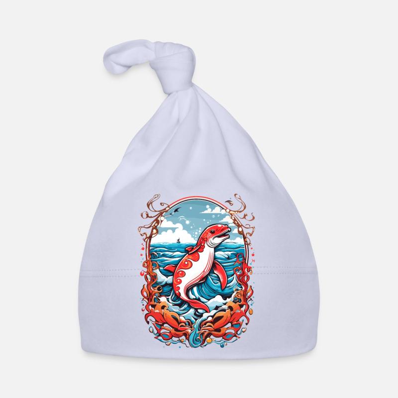 Créatures marines Bonnet bio Bébé