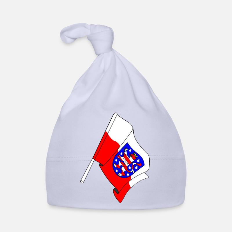 Drapeau de la Thuringe Bonnet bio Bébé