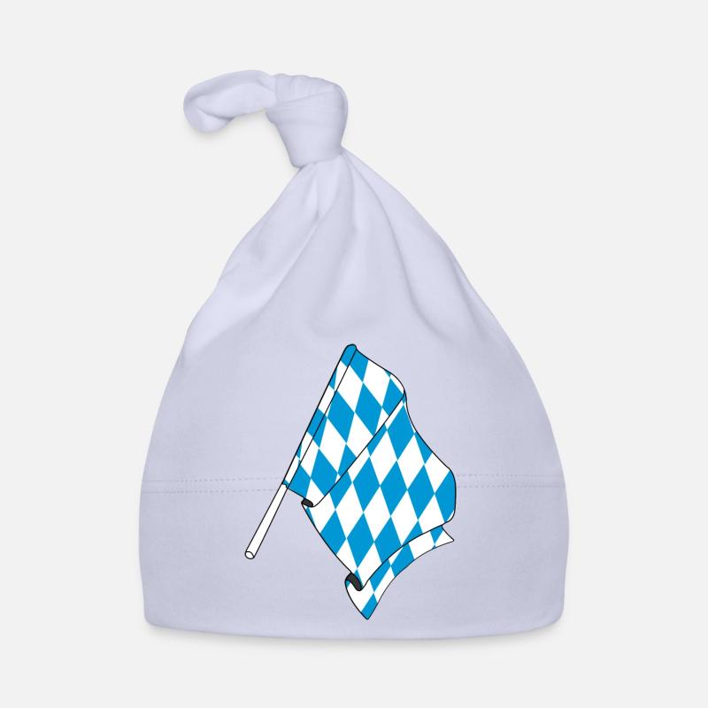 Flagge Bayern Baby Bio-Mütze