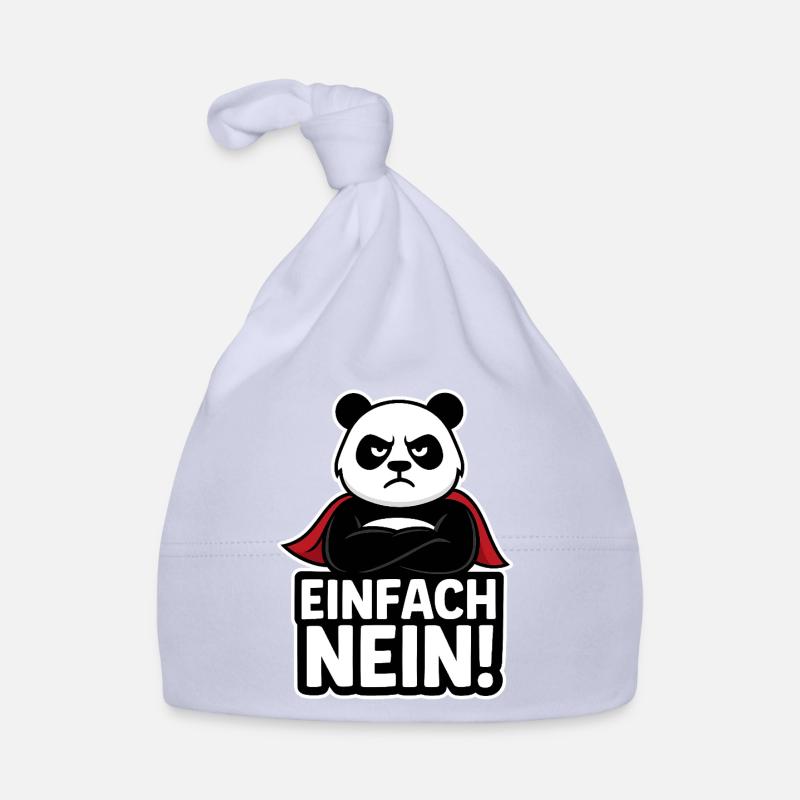 Panda Superhero : Tout simplement non Bonnet bio Bébé