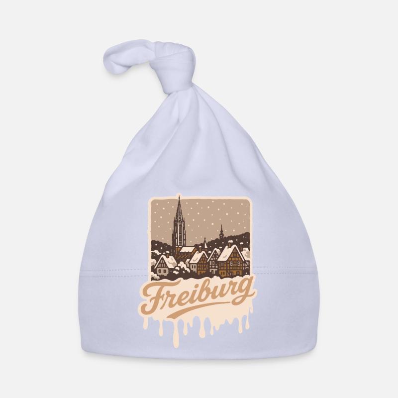 Winter in Freiburg Organic Baby Cap