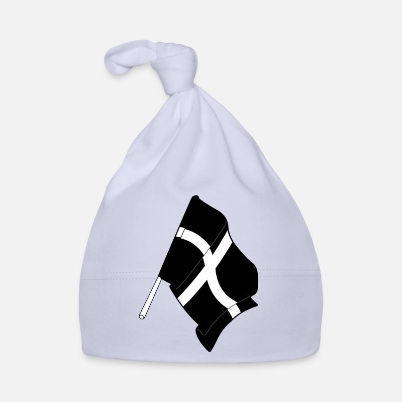 Drapeau de Cornouailles Bonnet bio Bébé
