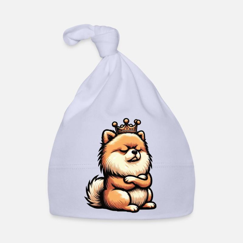 Zwergspitz Zwergspitze Spitzhund Zwergspitzhalter Baby Bio-Mütze