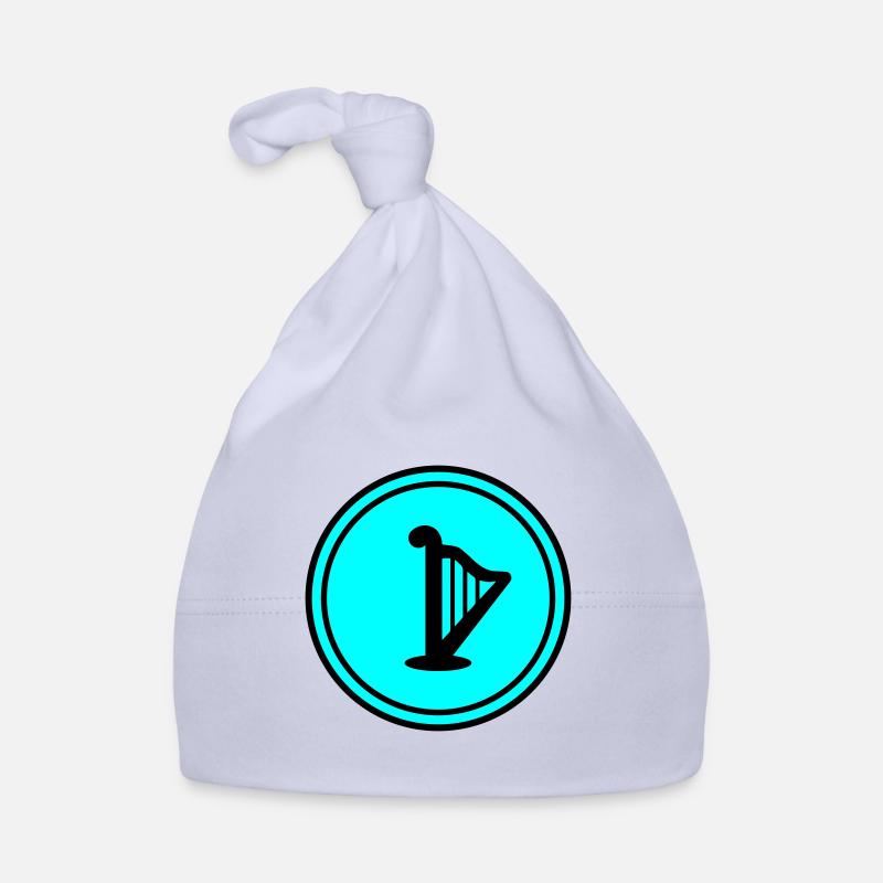 Harfe symbol Baby Bio-Mütze