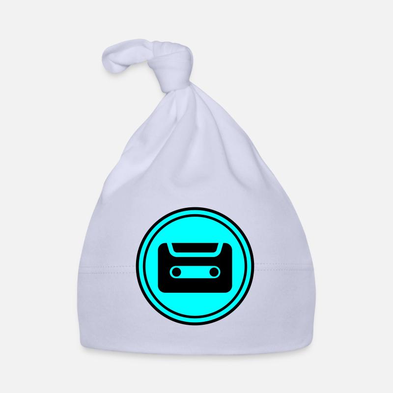 Cassette symbol Organic Baby Cap