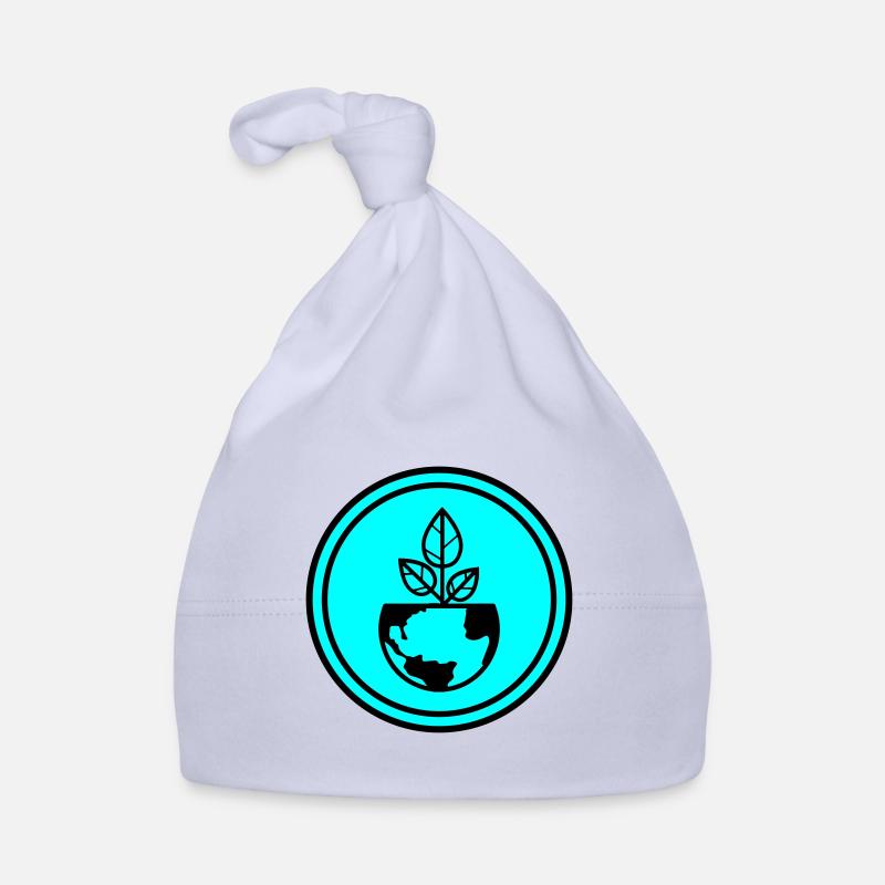 Planet Erde Baby Bio-Mütze