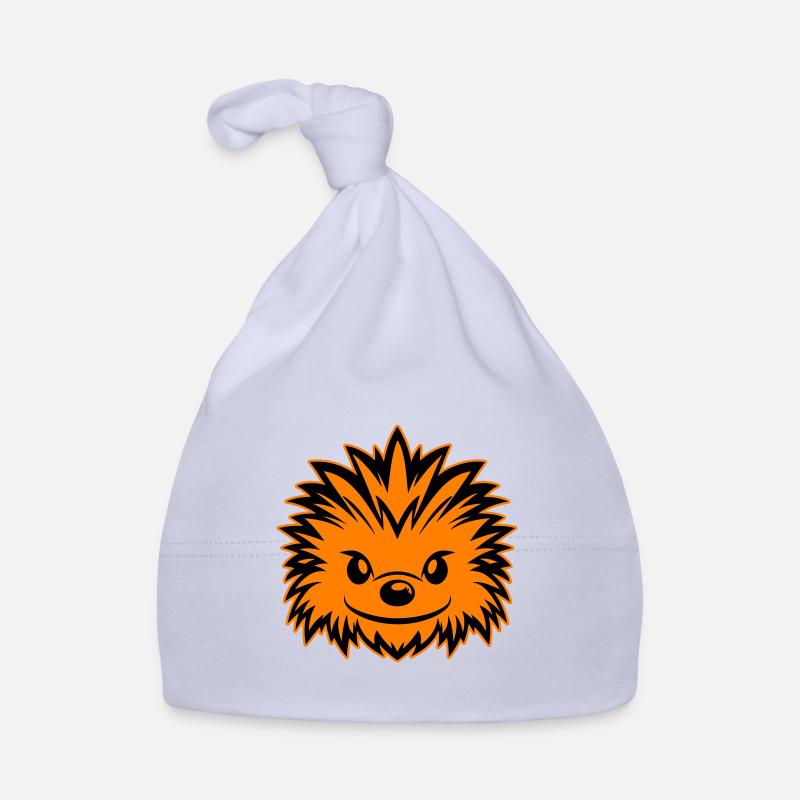 Hedgehog Comic Organic Baby Cap
