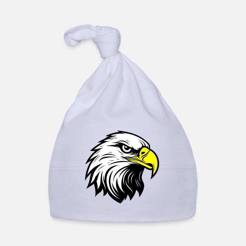 Eagle Head Organic Baby Cap