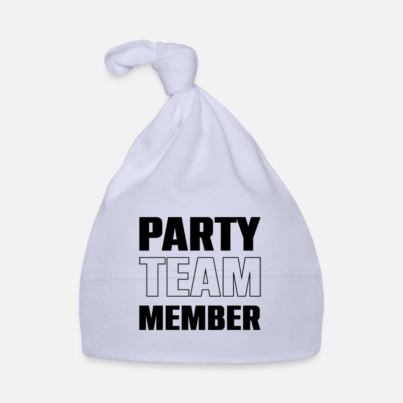 Party Team Organic Baby Cap