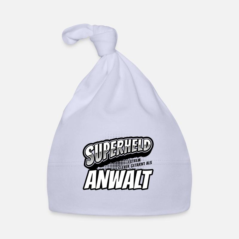 Superheld, clever getarnt als Anwalt Baby Bio-Mütze