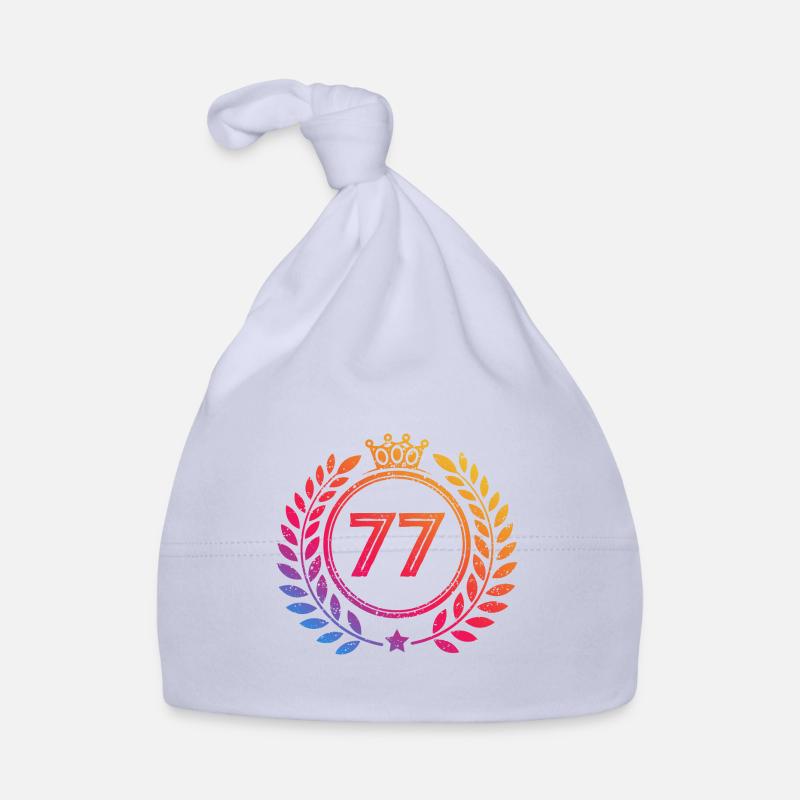 77 Couronne numérique Bonnet bio Bébé