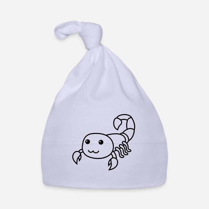 Scorpio Comic Animal Organic Baby Cap