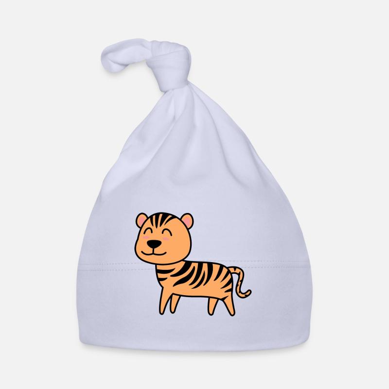 Tiger Comic Tier Baby Bio-Mütze