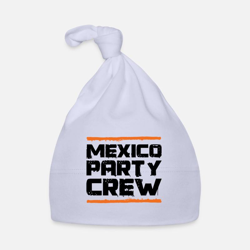 Équipe de fête du Mexique Bonnet bio Bébé