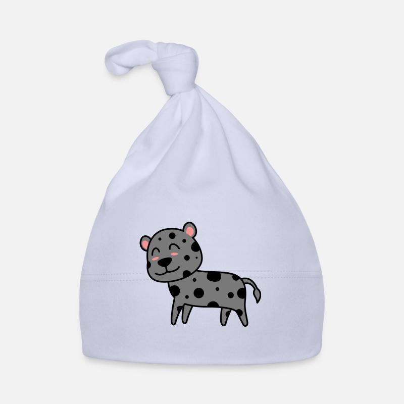 Leopard Comic Tier Baby Bio-Mütze