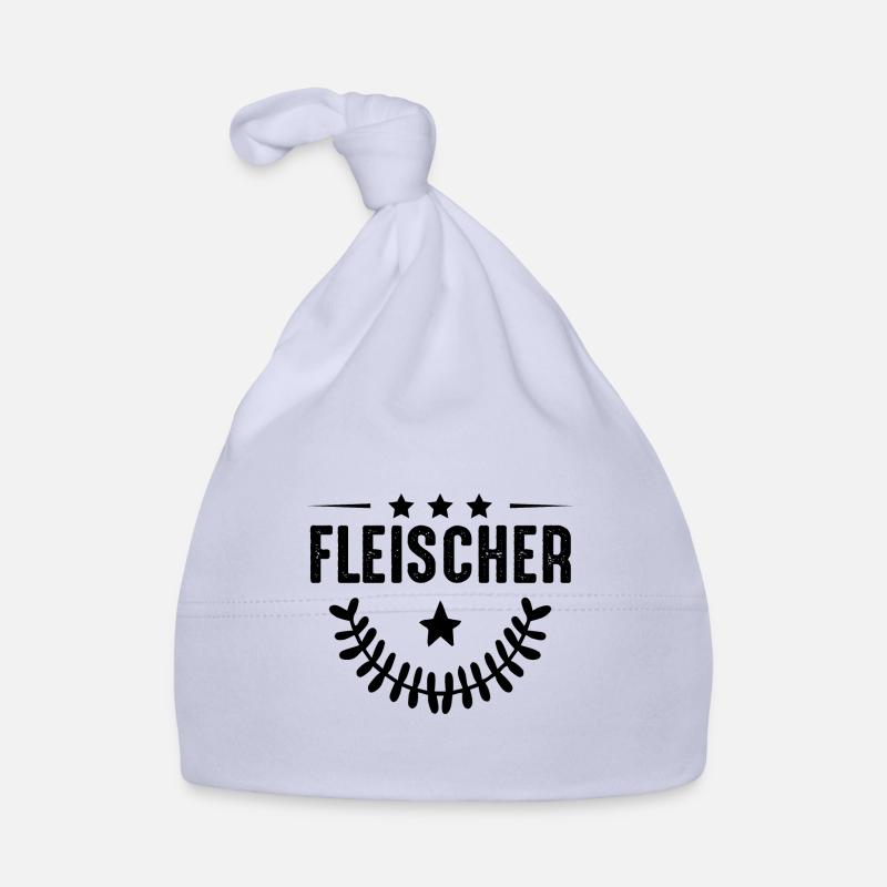 Fleischer Beruf Baby Bio-Mütze