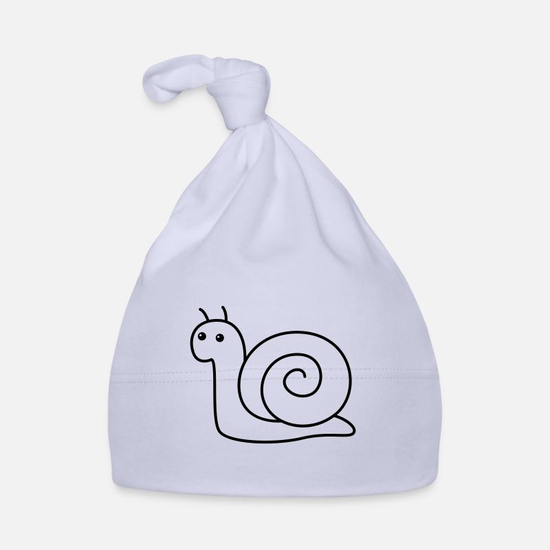 Schnecke Comic Tier Baby Bio-Mütze