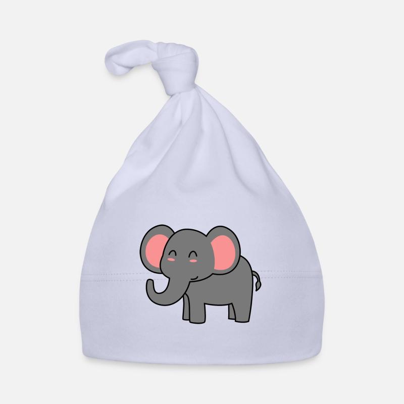 Elephant Comic Organic Baby Cap