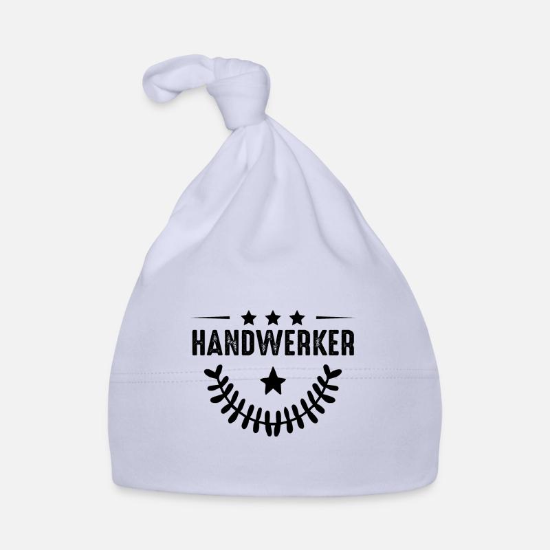 Handwerker Beruf Baby Bio-Mütze