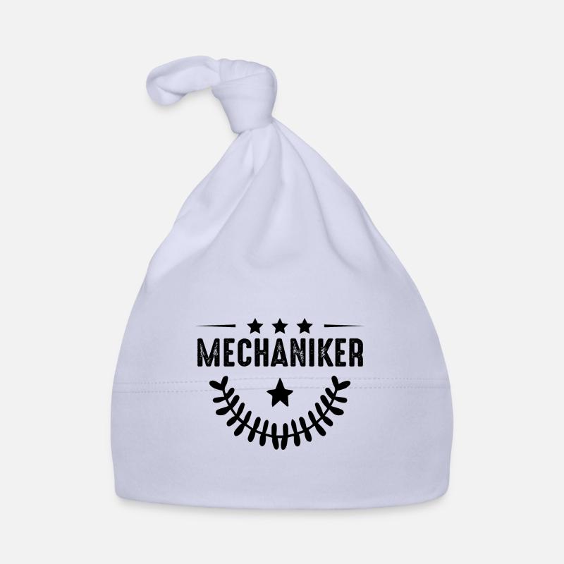 Mechaniker Beruf Baby Bio-Mütze