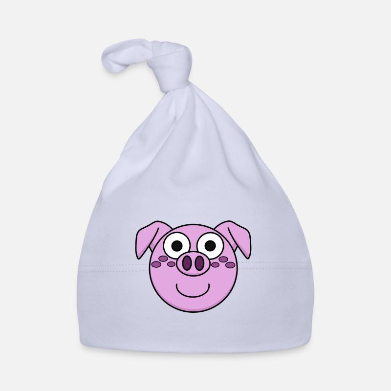 Guignolo N°8 - Bonnet bio Bébé - ciel