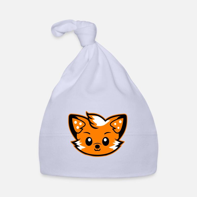Fox Head Comic Mignon Bonnet bio Bébé