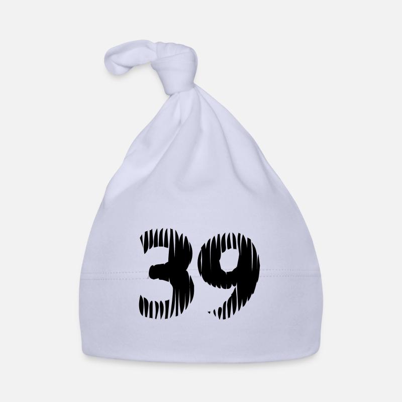 39 Number jersey Organic Baby Cap