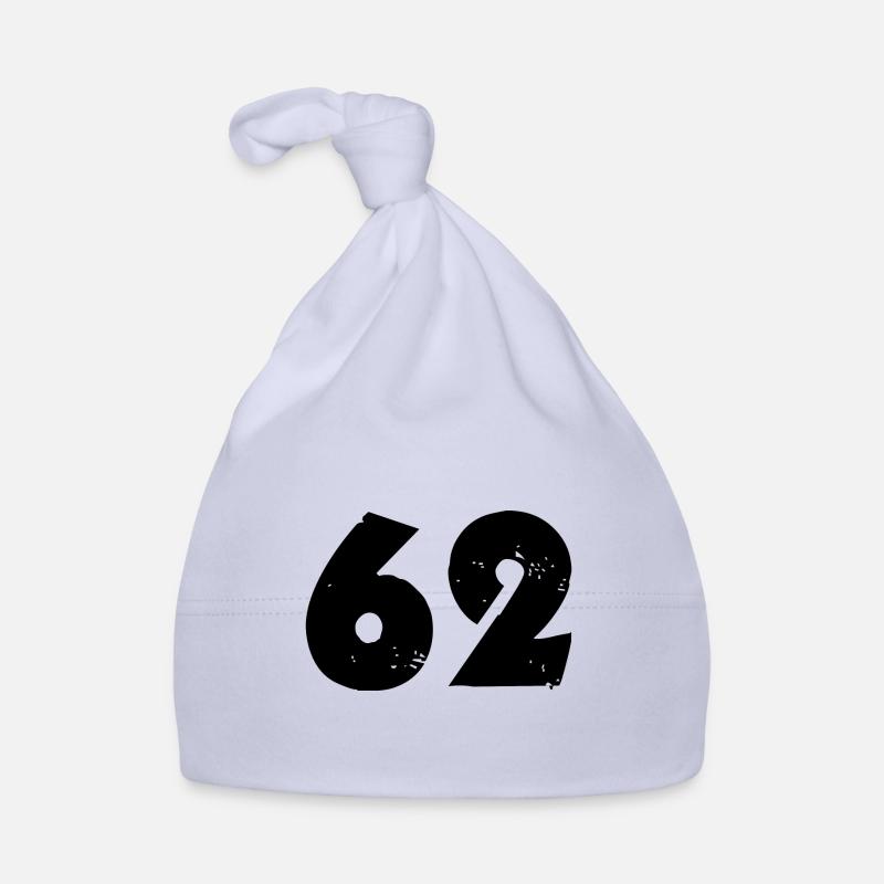 62 number Organic Baby Cap